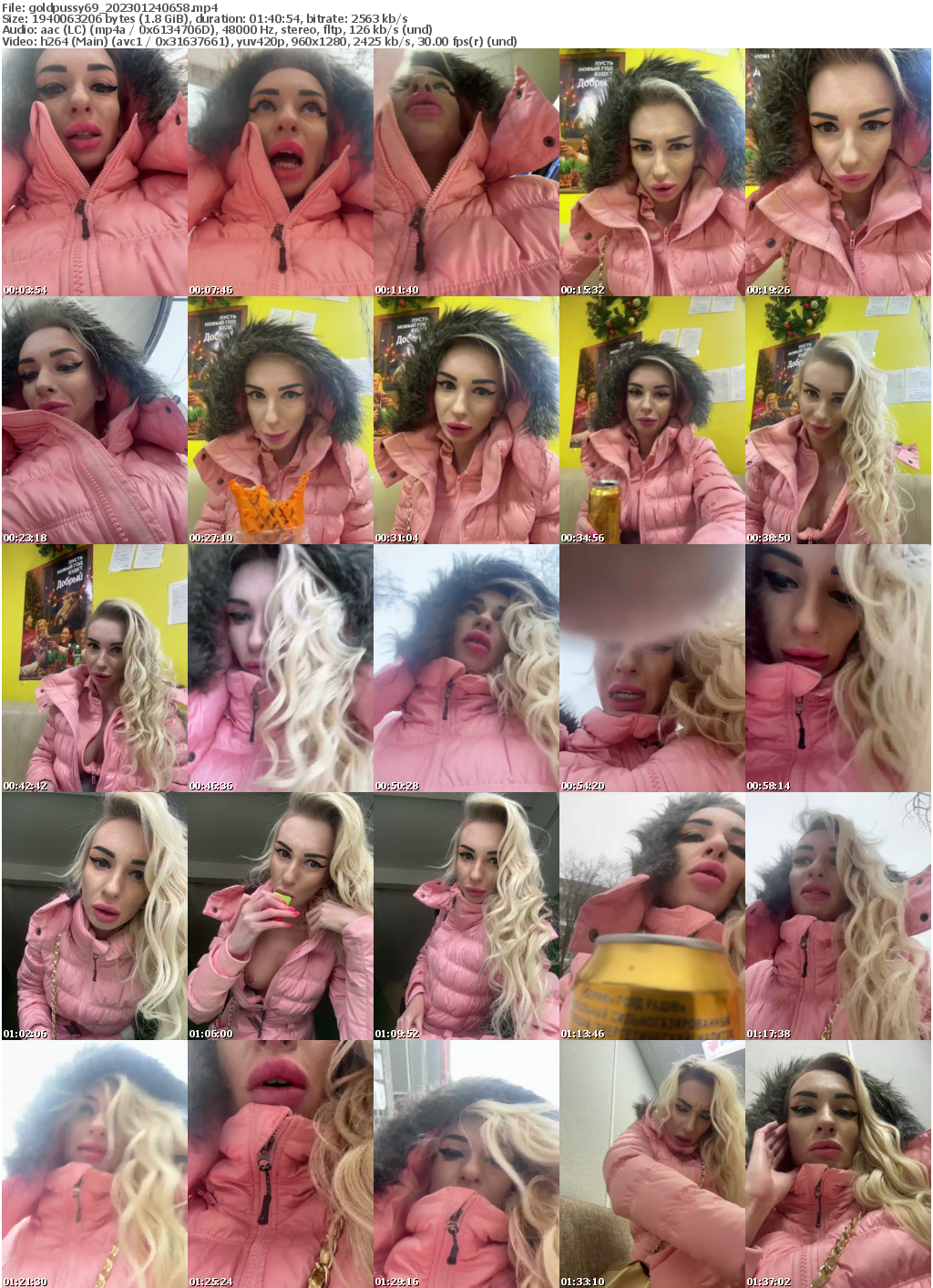 Preview thumb from goldpussy69 on 2023-01-24 @ bongacams