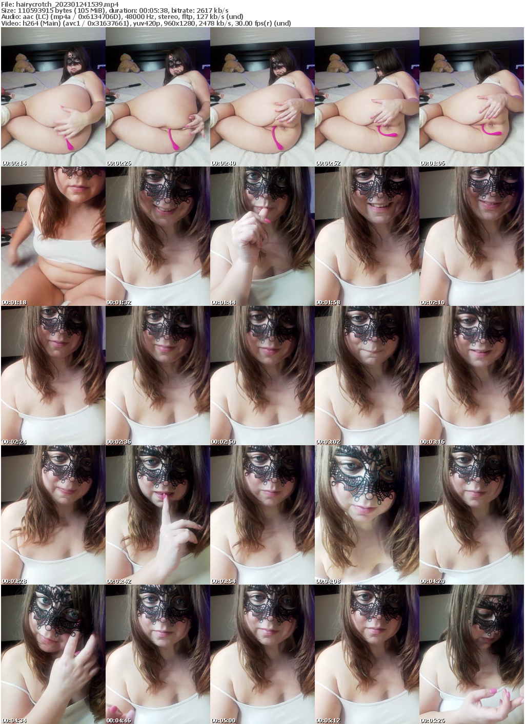 Preview thumb from hairycrotch on 2023-01-24 @ bongacams