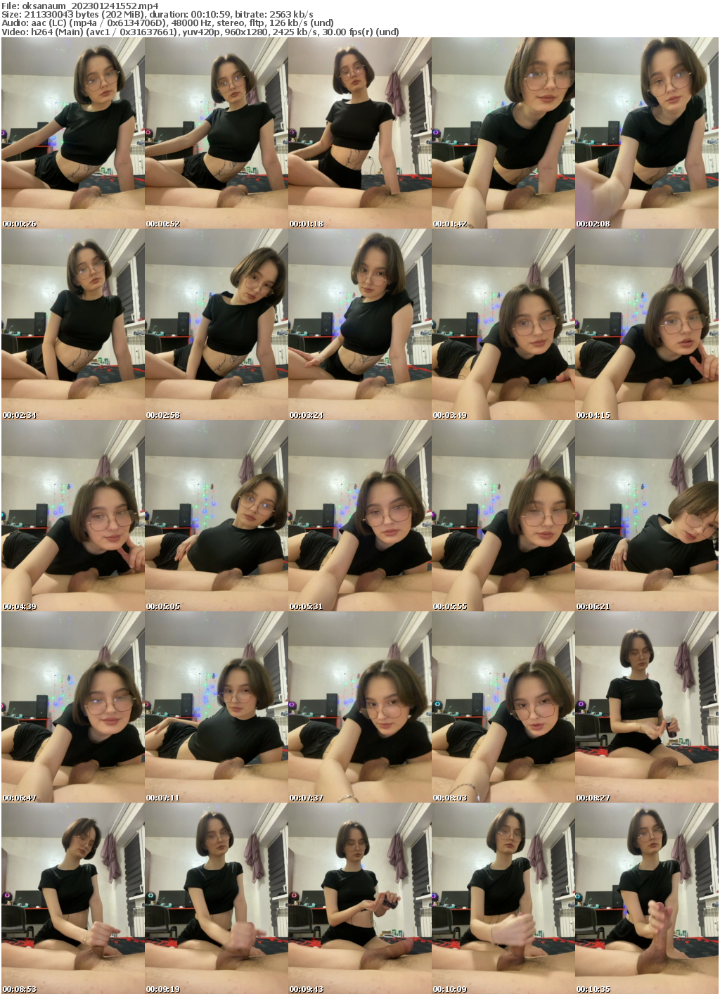 Preview thumb from oksanaum on 2023-01-24 @ bongacams