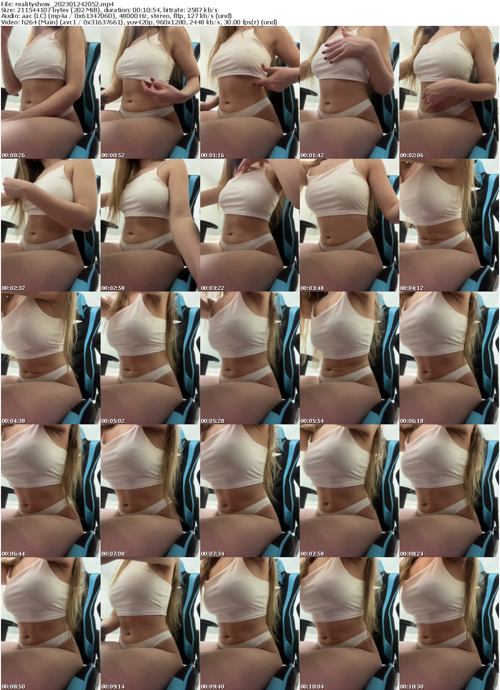 Preview thumb from realityshow on 2023-01-24 @ bongacams