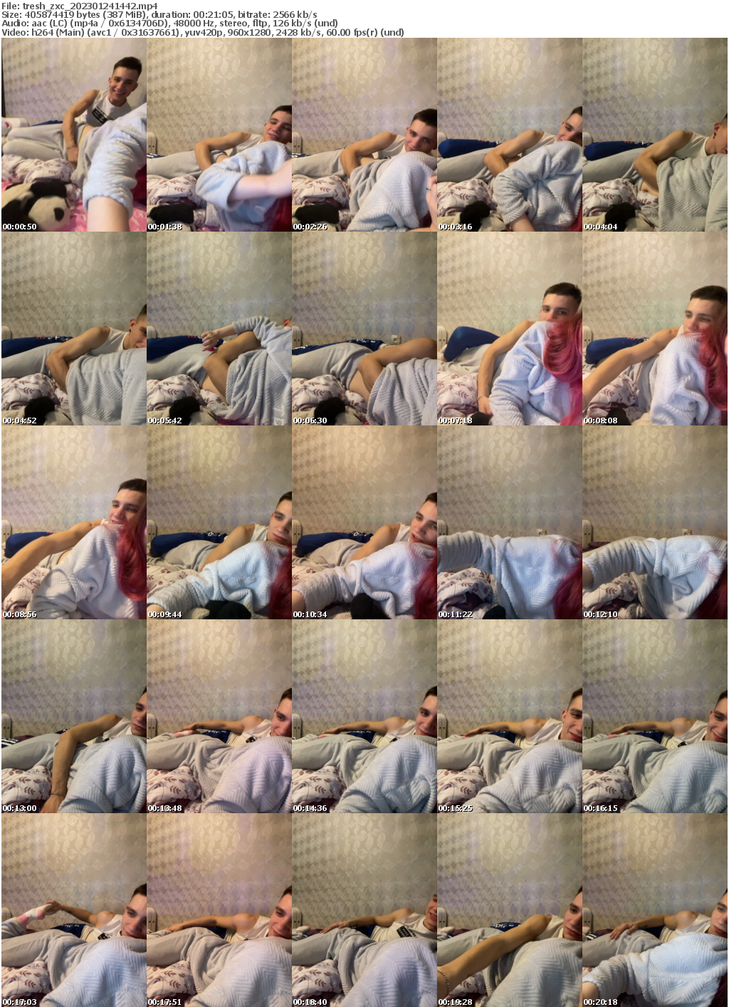 Preview thumb from tresh_zxc on 2023-01-24 @ bongacams