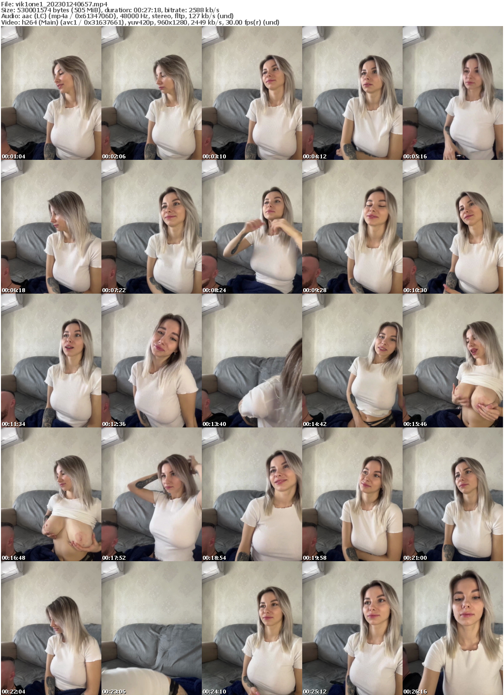 Preview thumb from vik1one1 on 2023-01-24 @ bongacams