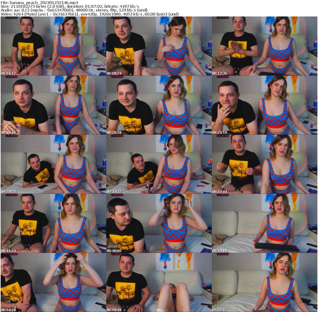 Preview thumb from banana_peach on 2023-01-25 @ bongacams