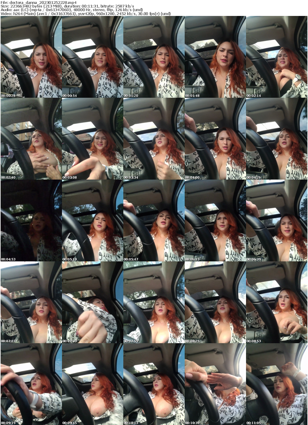 Preview thumb from doctora_danna on 2023-01-25 @ bongacams