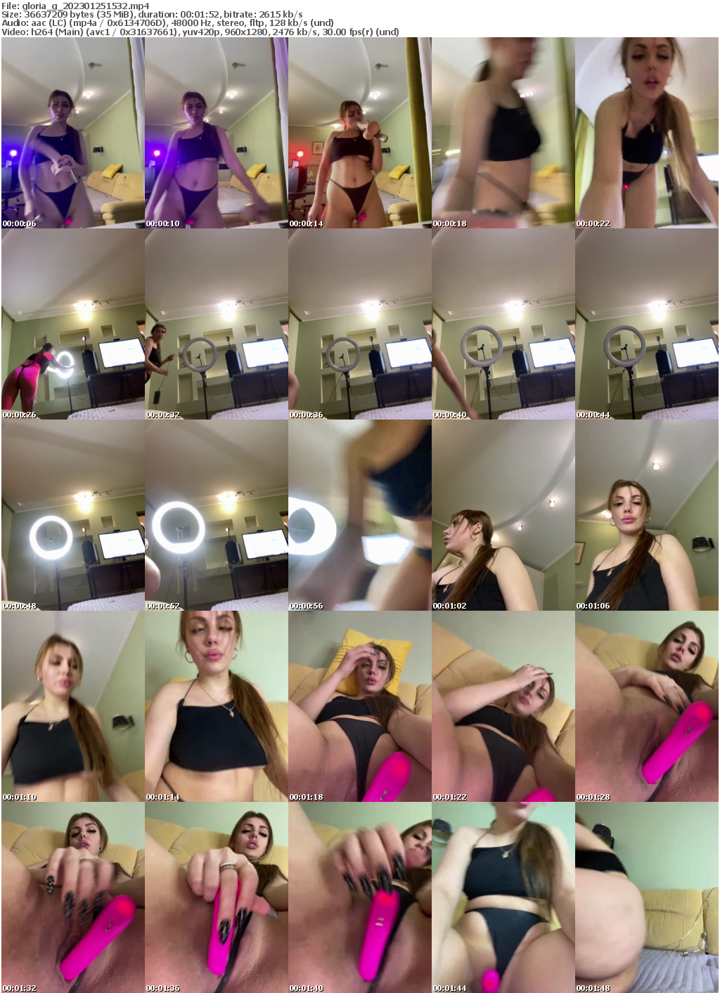 Preview thumb from gloria_g on 2023-01-25 @ bongacams