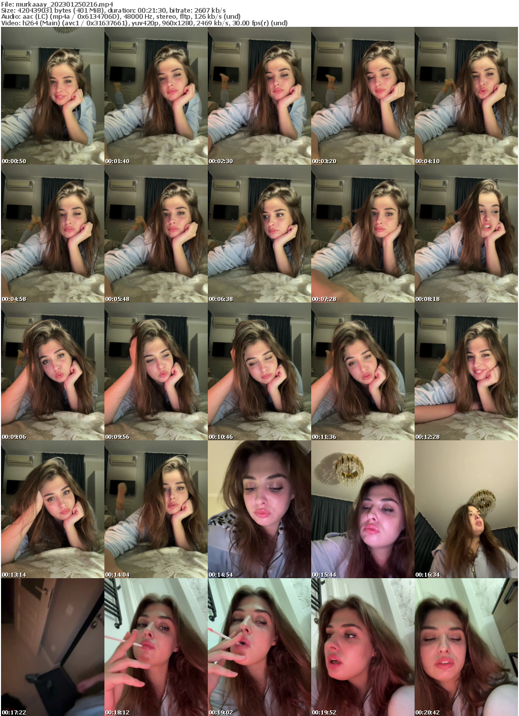 Preview thumb from murkaaay on 2023-01-25 @ bongacams