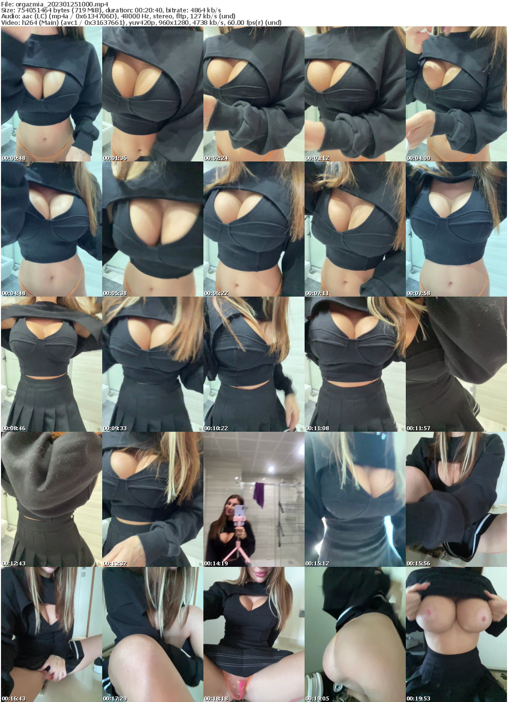 Preview thumb from orgazmia on 2023-01-25 @ bongacams