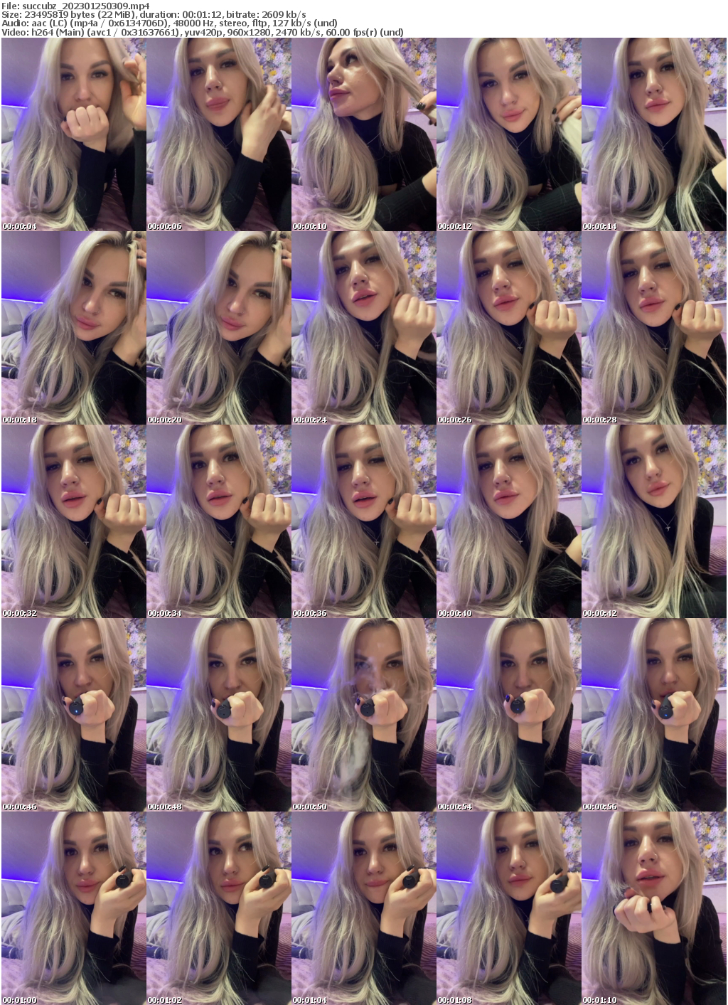 Preview thumb from succubz on 2023-01-25 @ bongacams