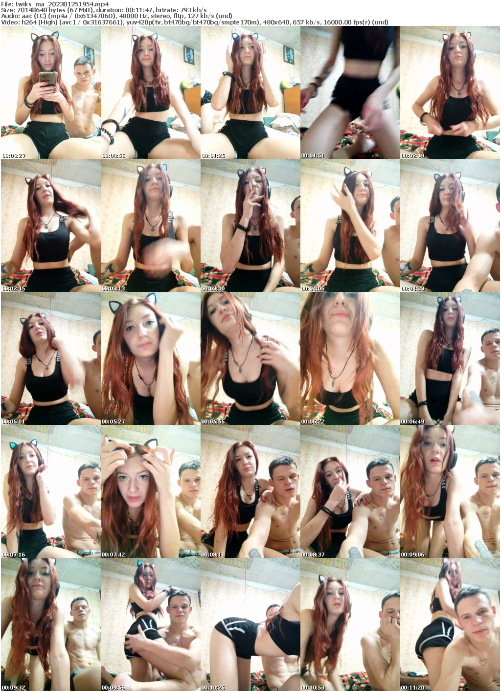 Preview thumb from twiks_ma on 2023-01-25 @ bongacams