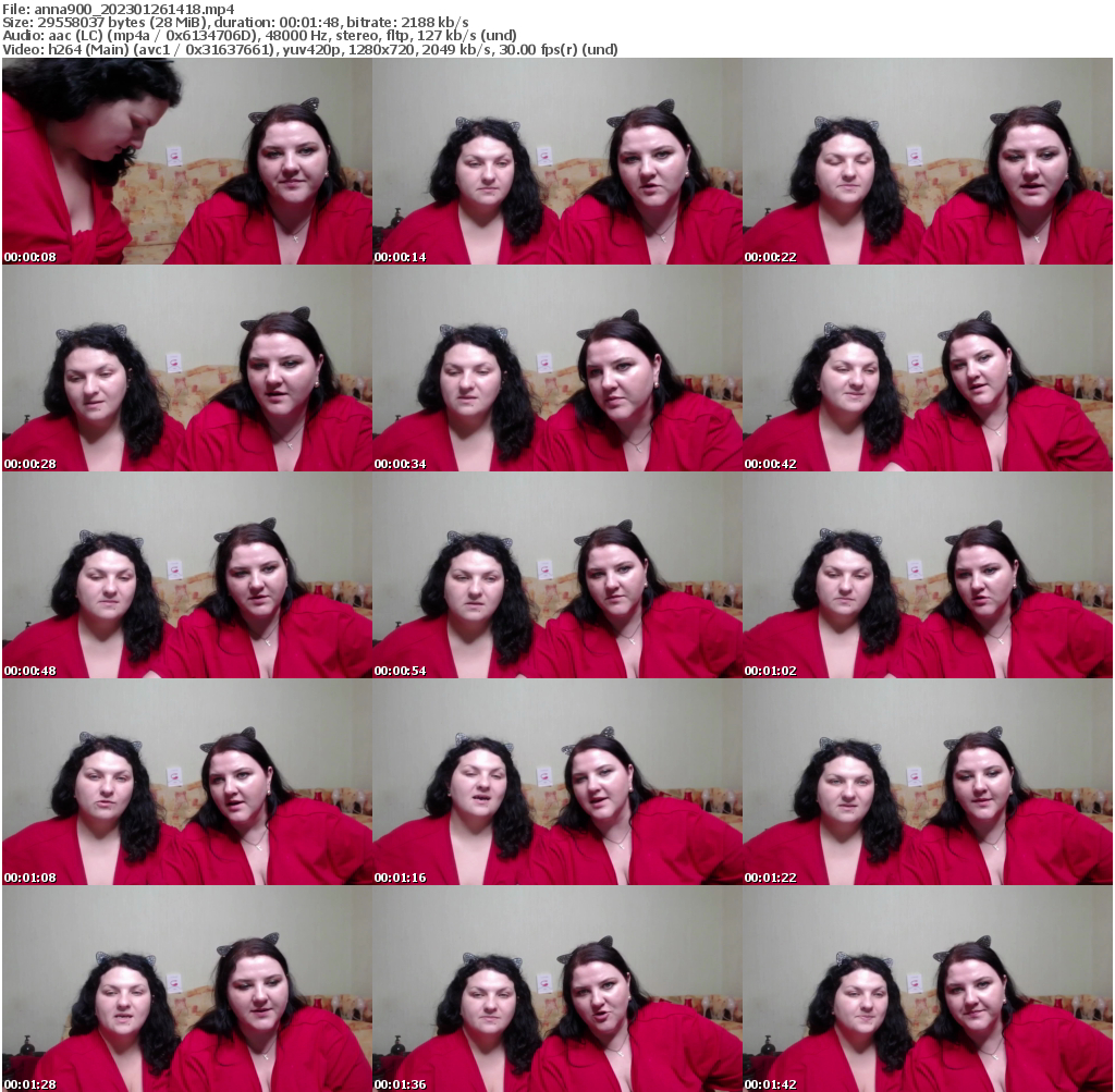 Preview thumb from anna900 on 2023-01-26 @ bongacams