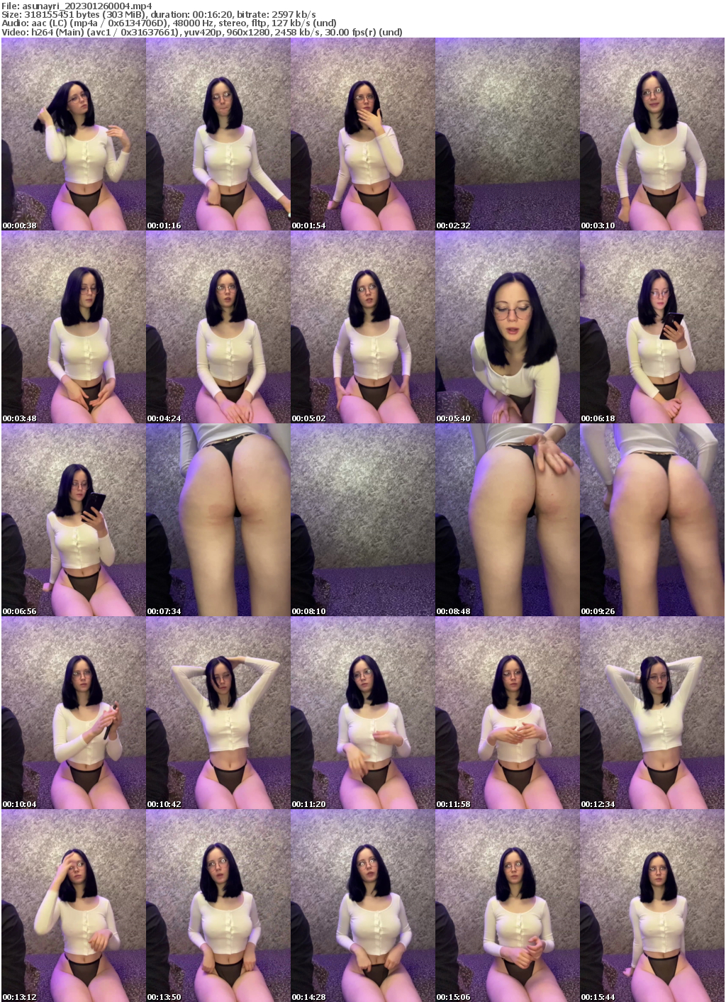 Preview thumb from asunayri on 2023-01-26 @ bongacams