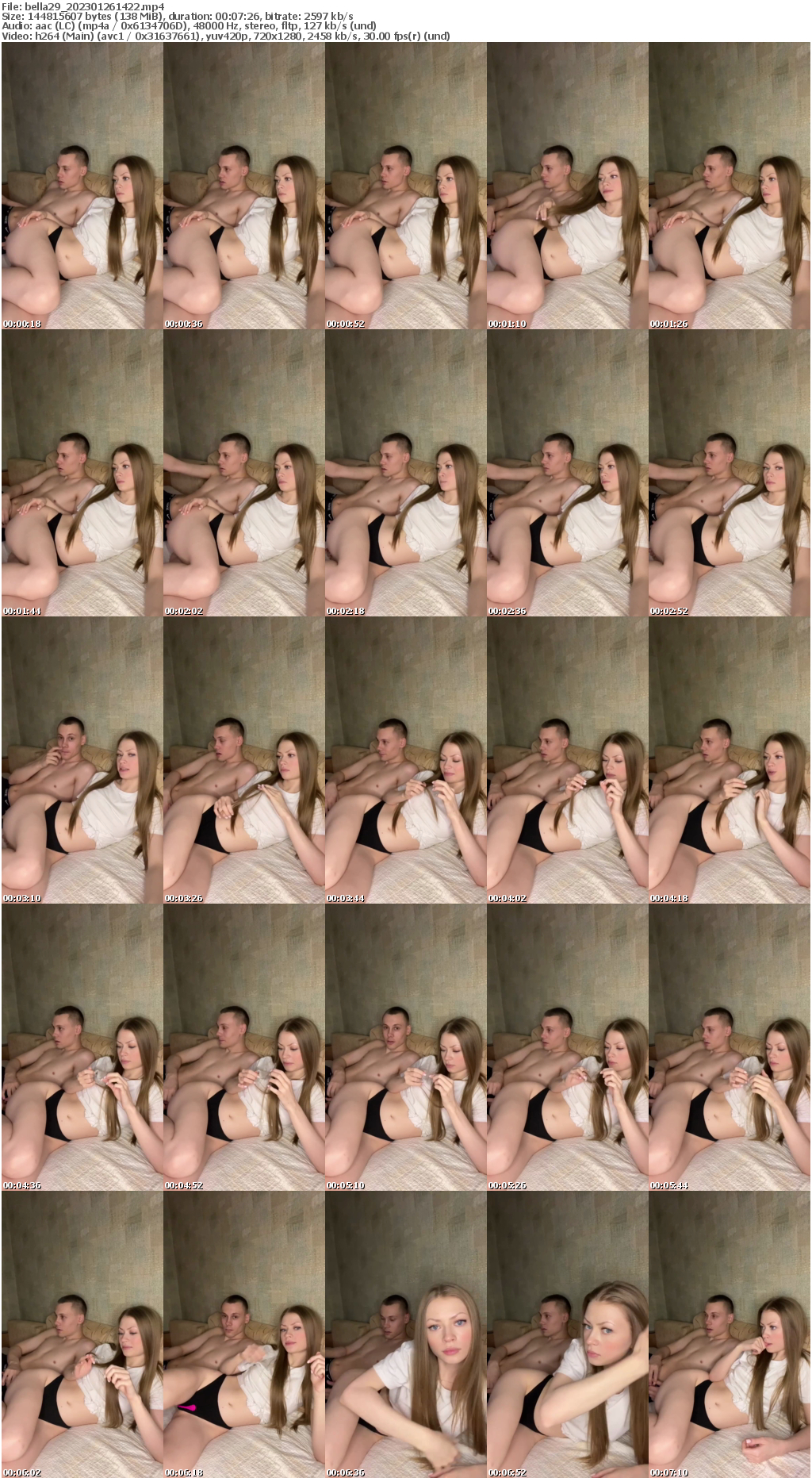 Preview thumb from bella29 on 2023-01-26 @ bongacams