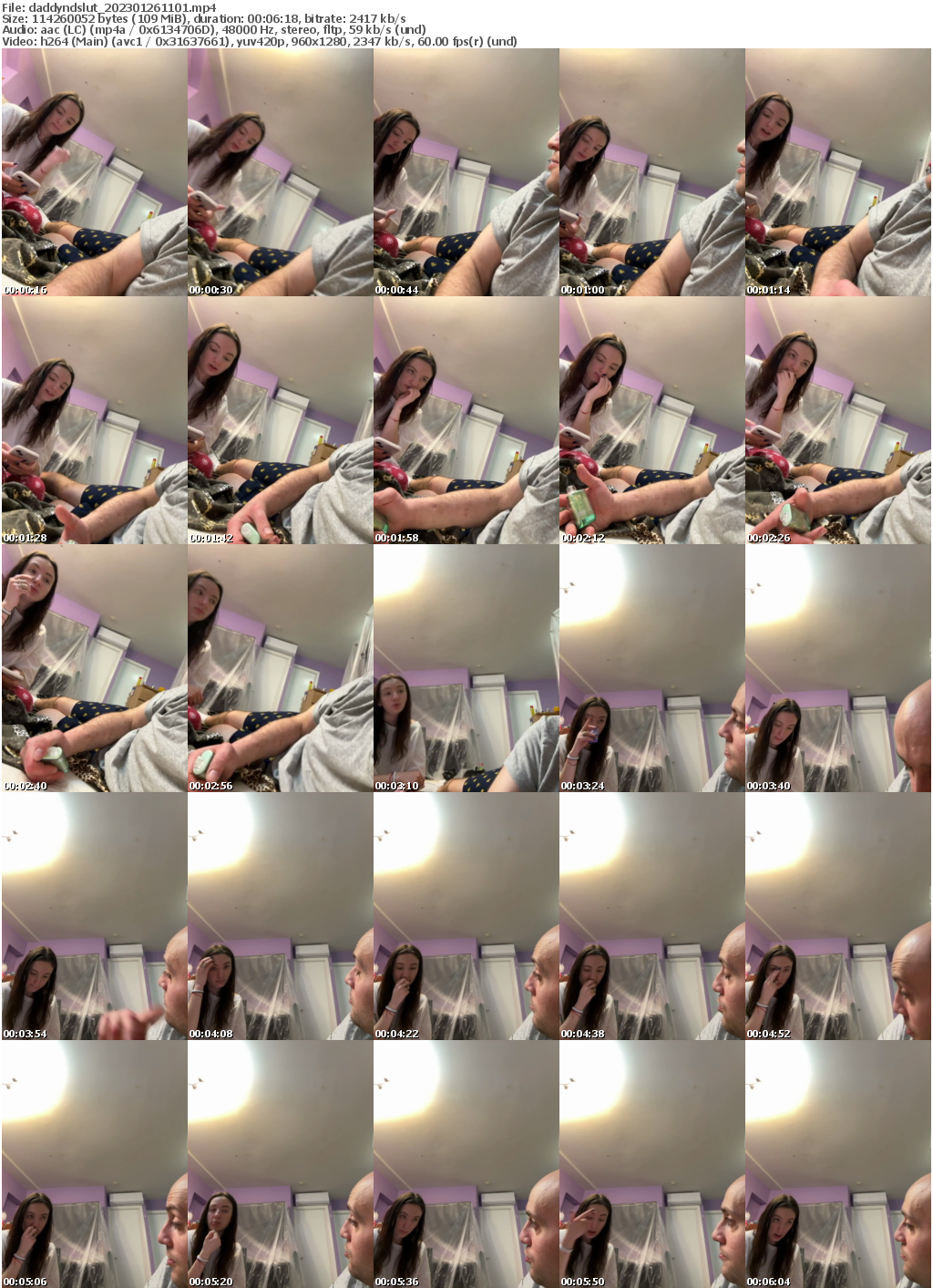 Preview thumb from daddyndslut on 2023-01-26 @ bongacams