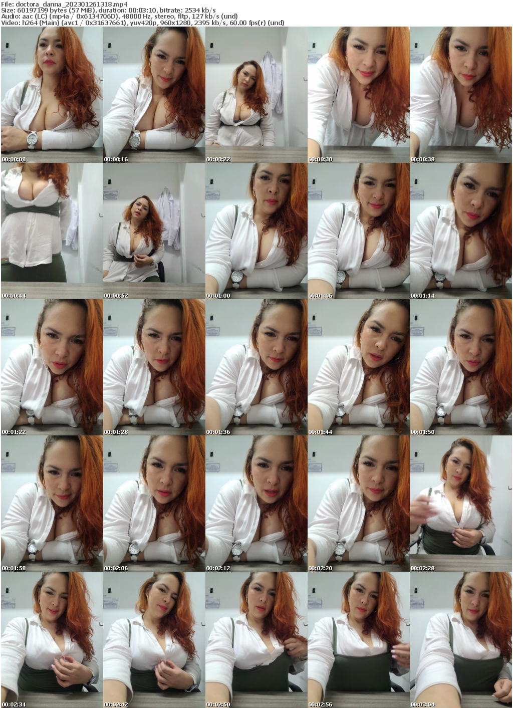 Preview thumb from doctora_danna on 2023-01-26 @ bongacams