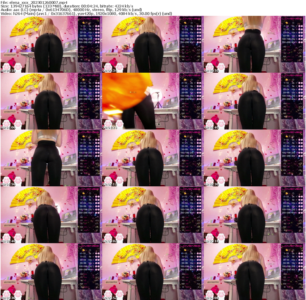 Preview thumb from elena_xxx on 2023-01-26 @ bongacams