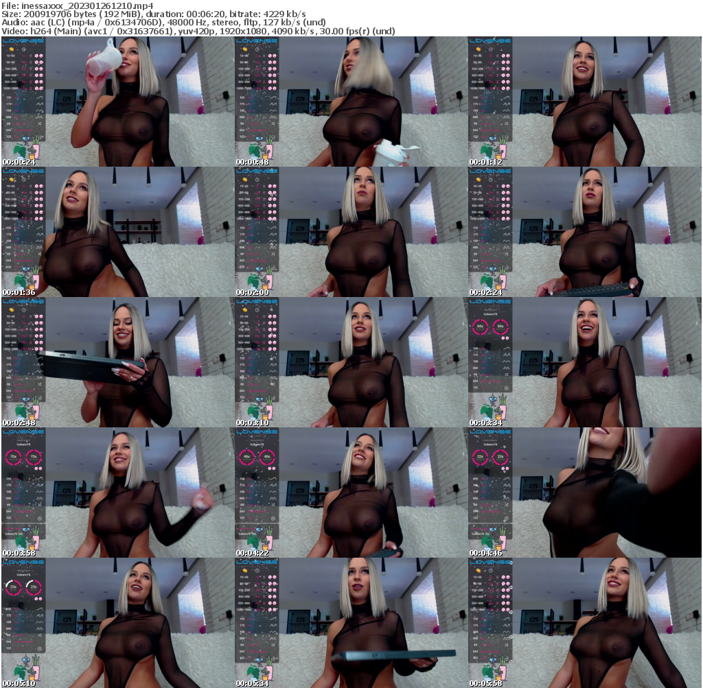 Preview thumb from inessaxxx on 2023-01-26 @ bongacams