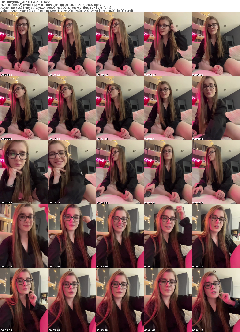 Preview thumb from lilitgame on 2023-01-26 @ bongacams