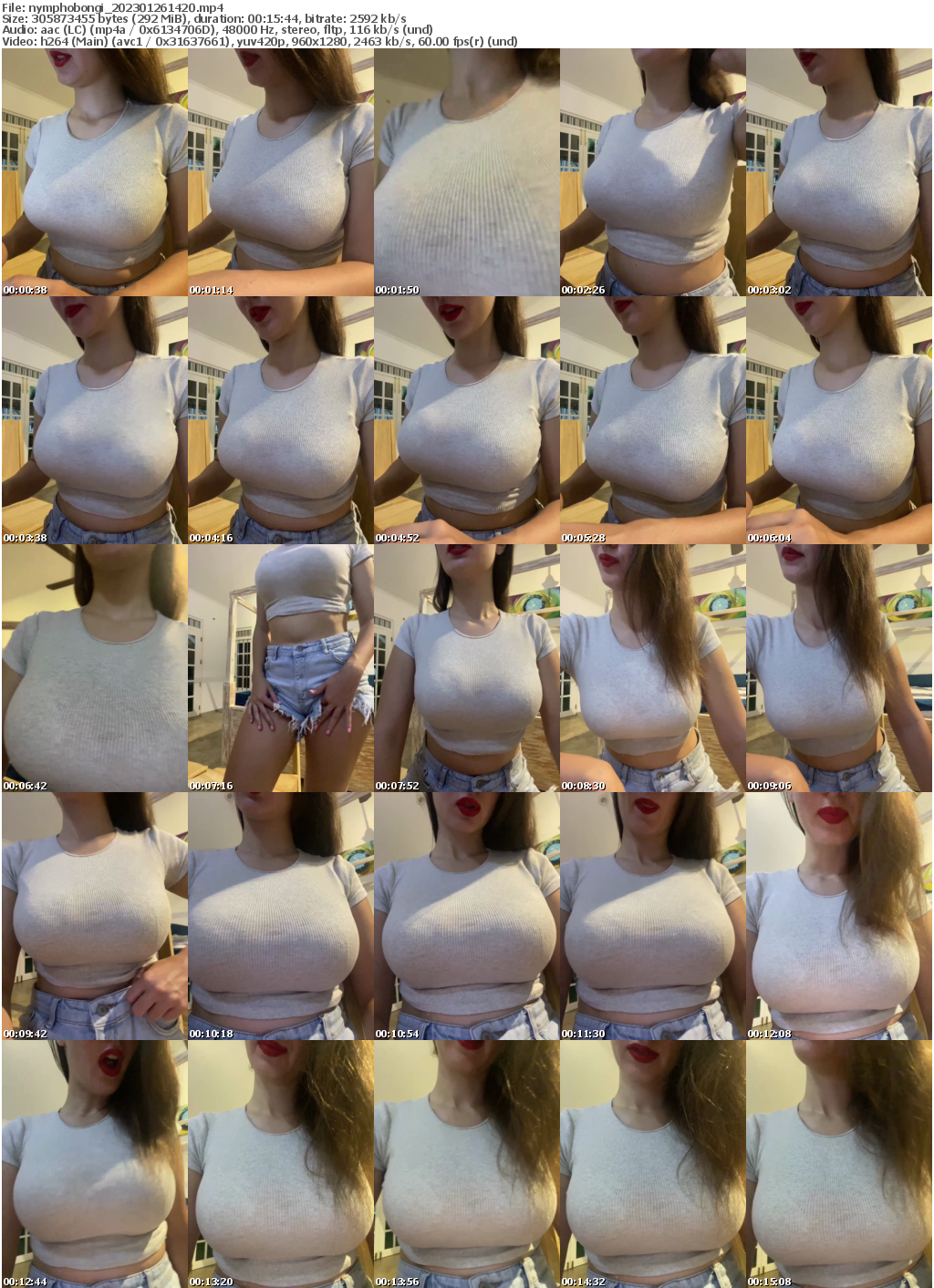 Preview thumb from nymphobongi on 2023-01-26 @ bongacams