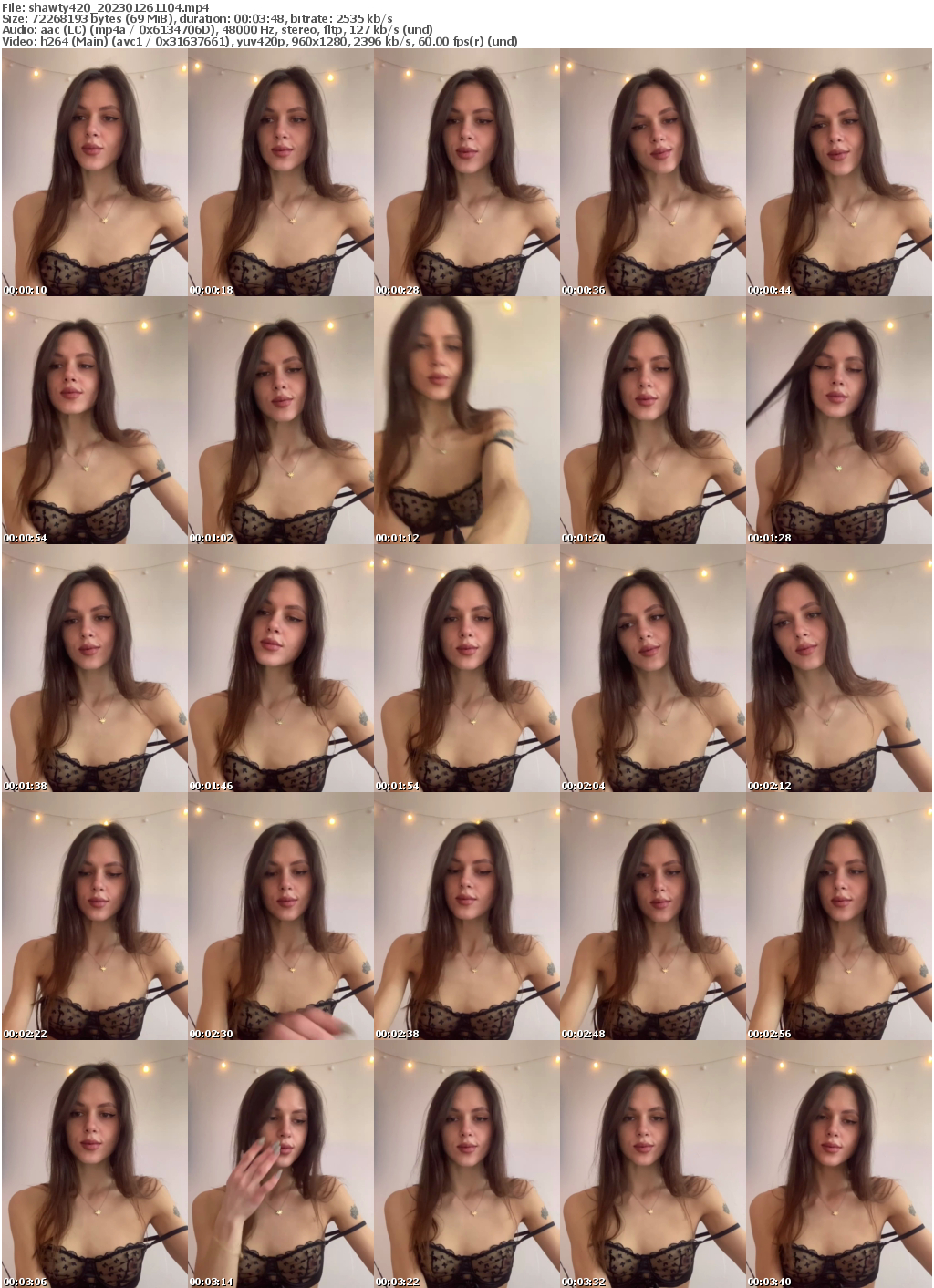 Preview thumb from shawty420 on 2023-01-26 @ bongacams