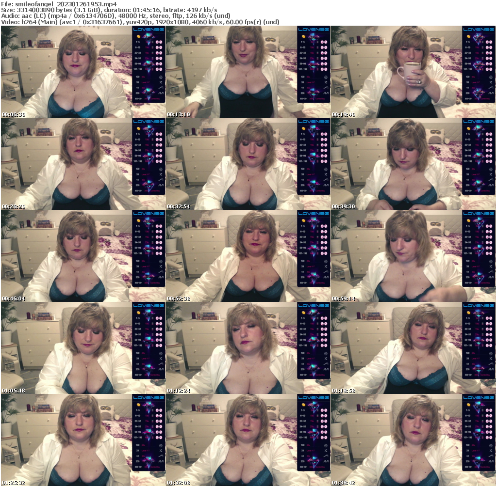 Preview thumb from smileofangel on 2023-01-26 @ bongacams