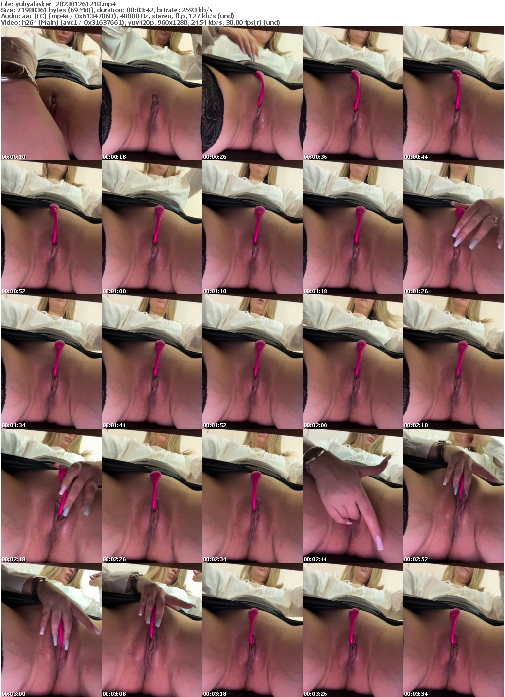 Preview thumb from yuliyalasker on 2023-01-26 @ bongacams