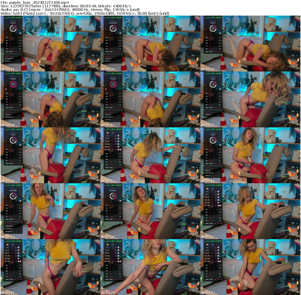 Preview thumb from purple_love on 2023-01-27 @ bongacams