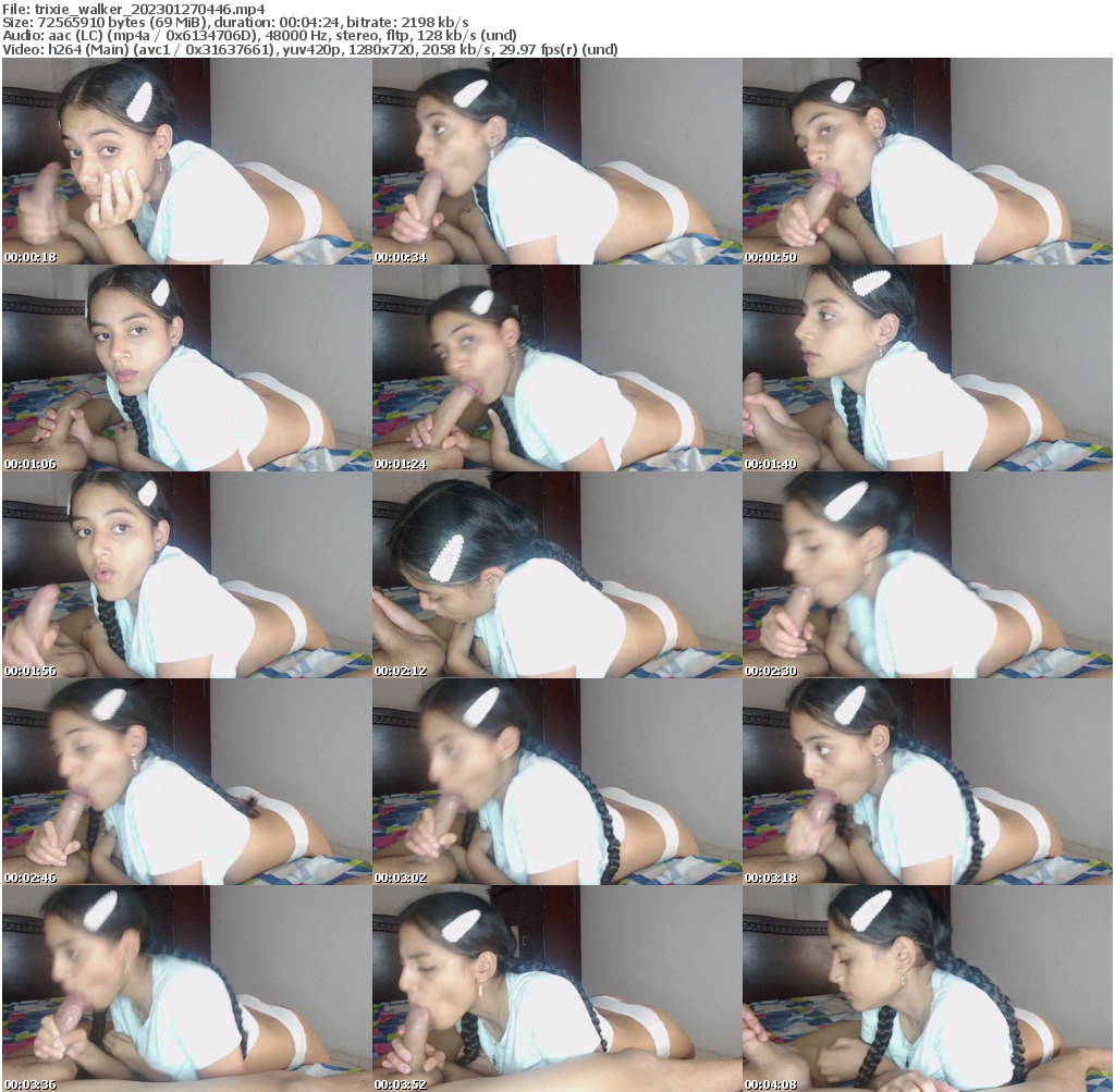 Preview thumb from trixie_walker on 2023-01-27 @ bongacams