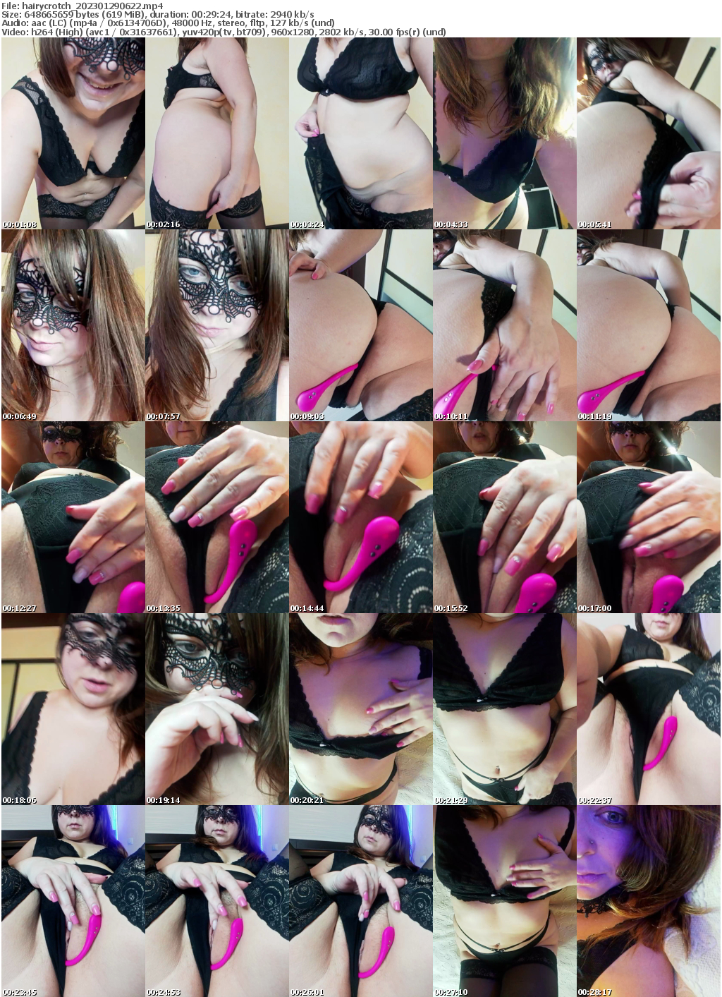 Preview thumb from hairycrotch on 2023-01-29 @ bongacams