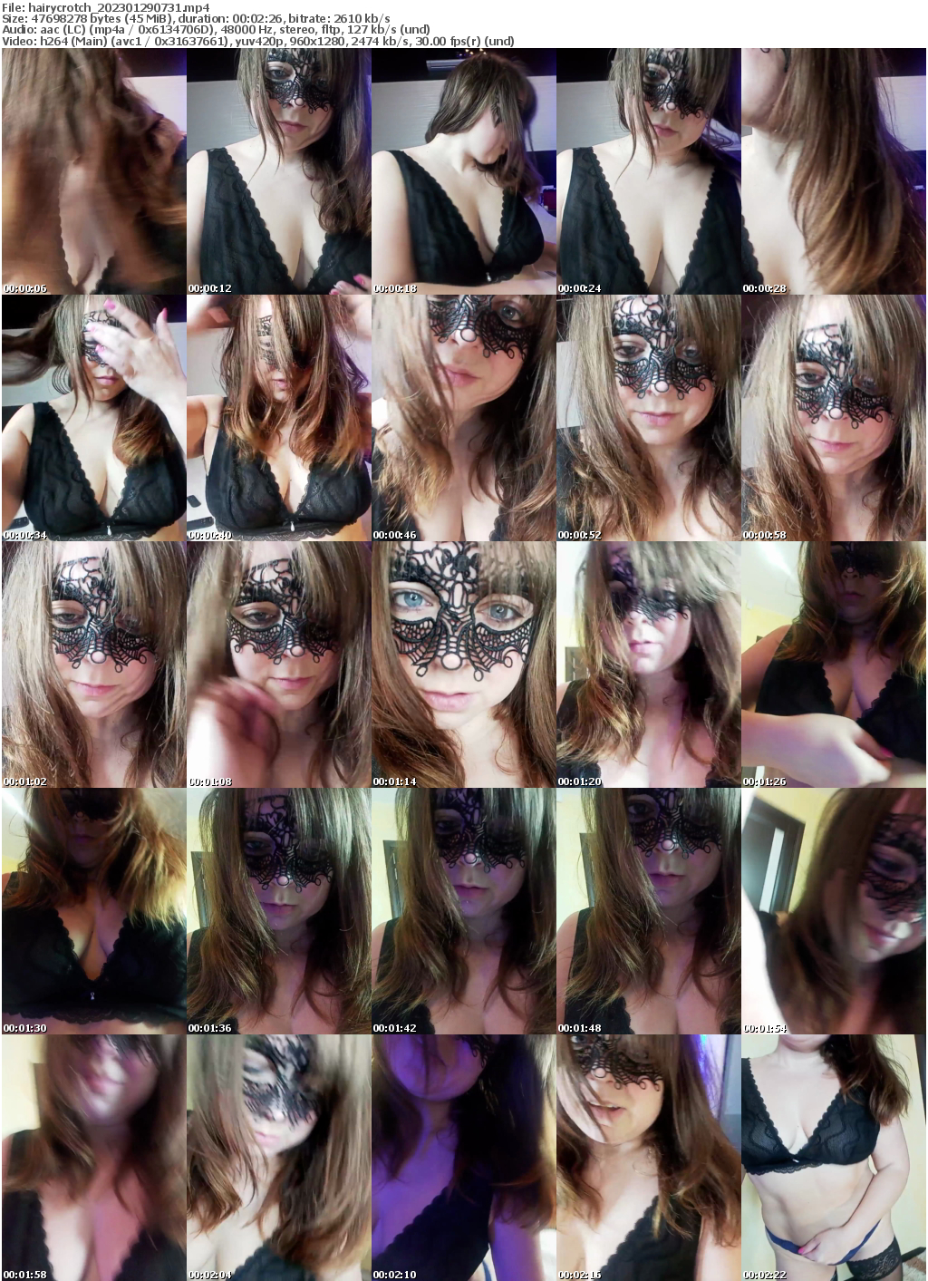 Preview thumb from hairycrotch on 2023-01-29 @ bongacams