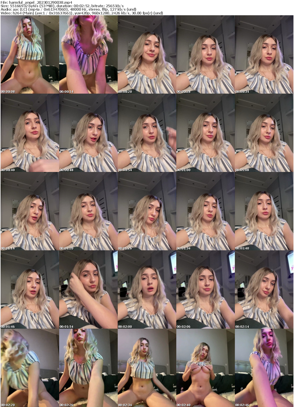 Preview thumb from harmful_angel on 2023-01-29 @ bongacams