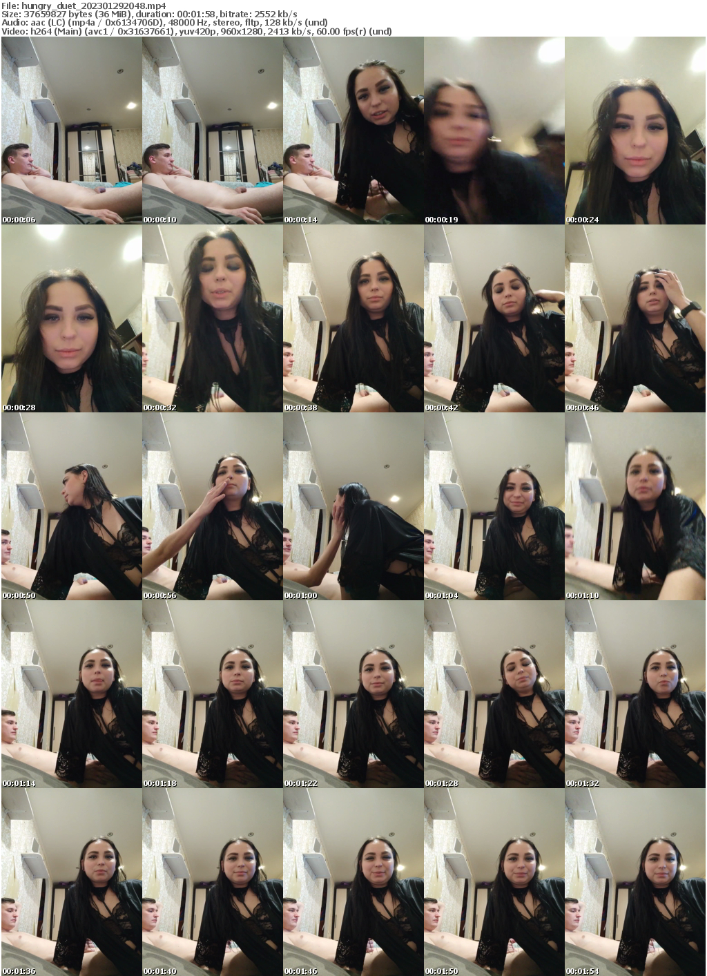 Preview thumb from hungry_duet on 2023-01-29 @ bongacams