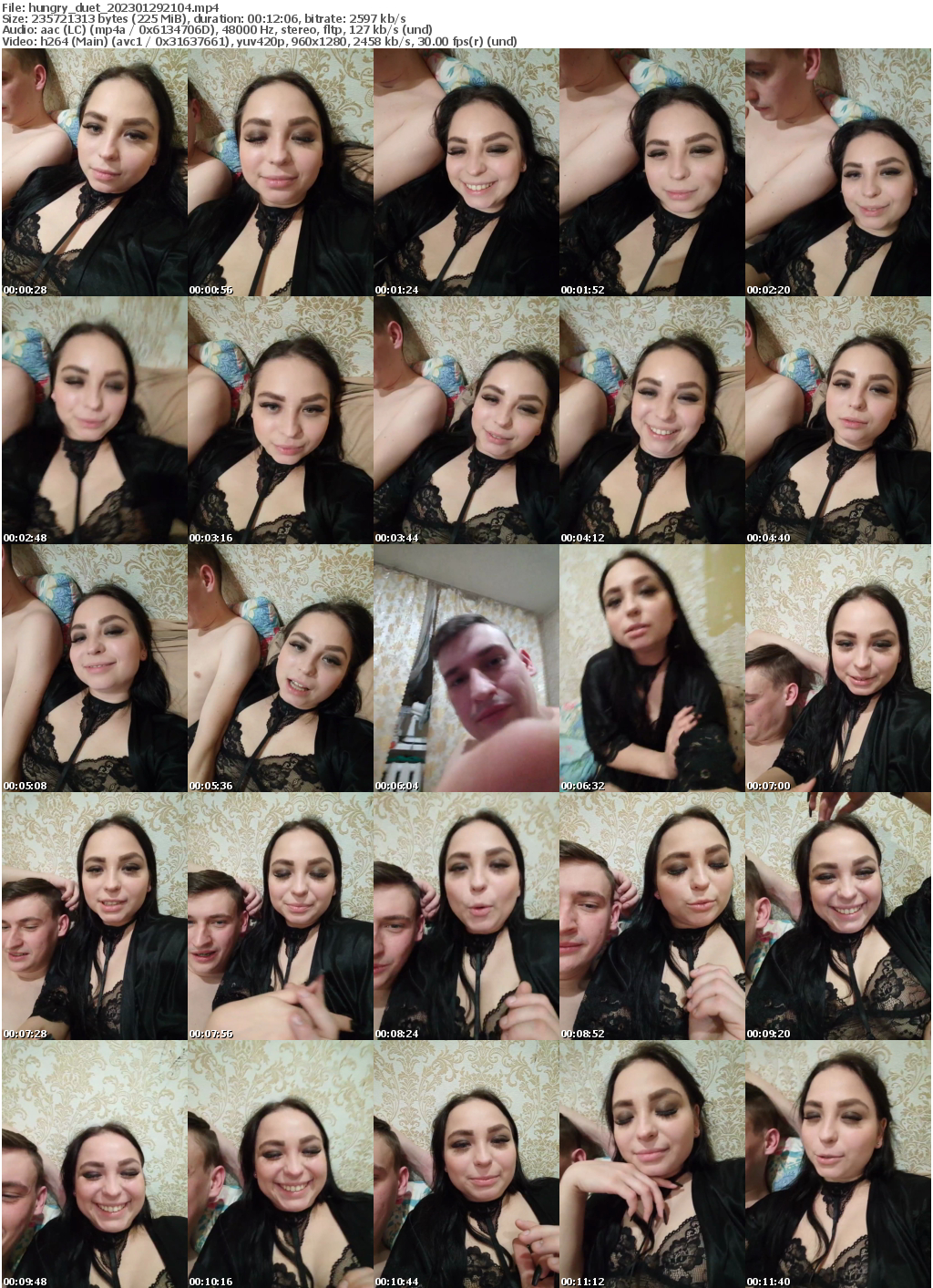 Preview thumb from hungry_duet on 2023-01-29 @ bongacams