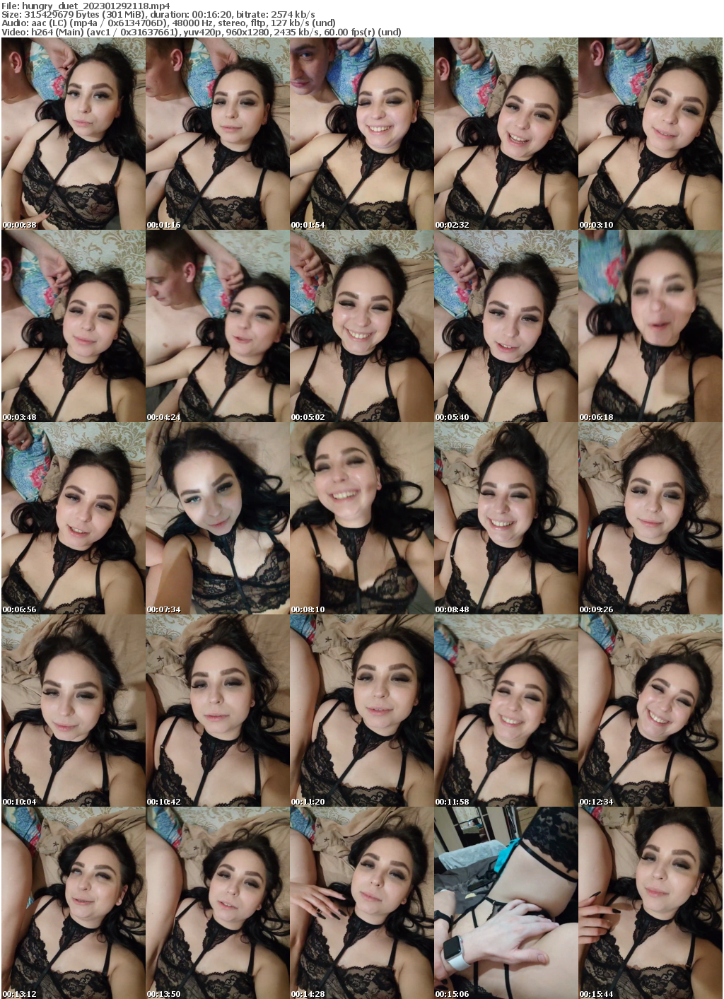 Preview thumb from hungry_duet on 2023-01-29 @ bongacams