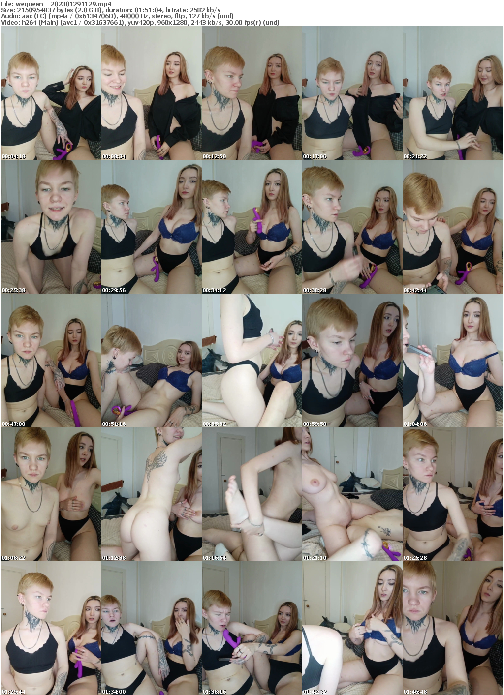 Preview thumb from wequeen_ on 2023-01-29 @ bongacams