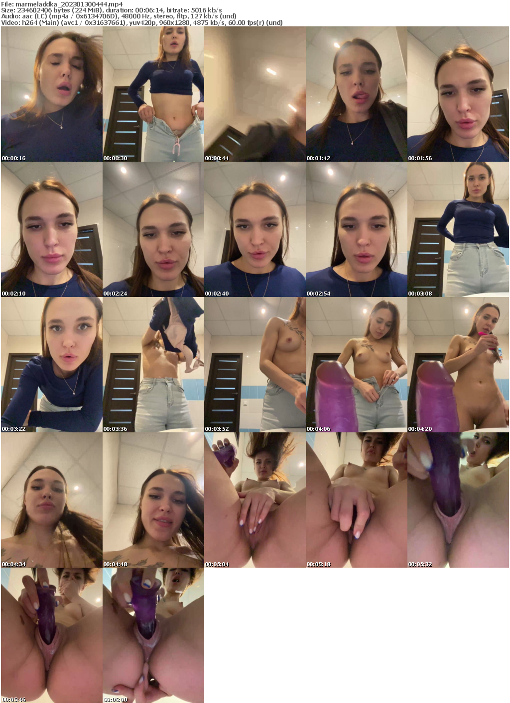 Preview thumb from marmeladdka on 2023-01-30 @ bongacams