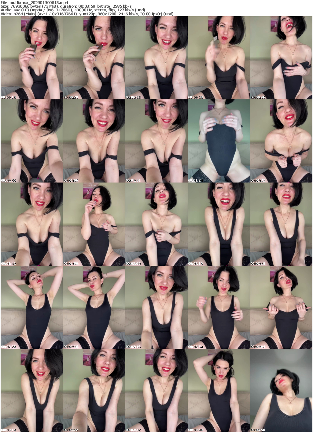 Preview thumb from multixnxx on 2023-01-30 @ bongacams