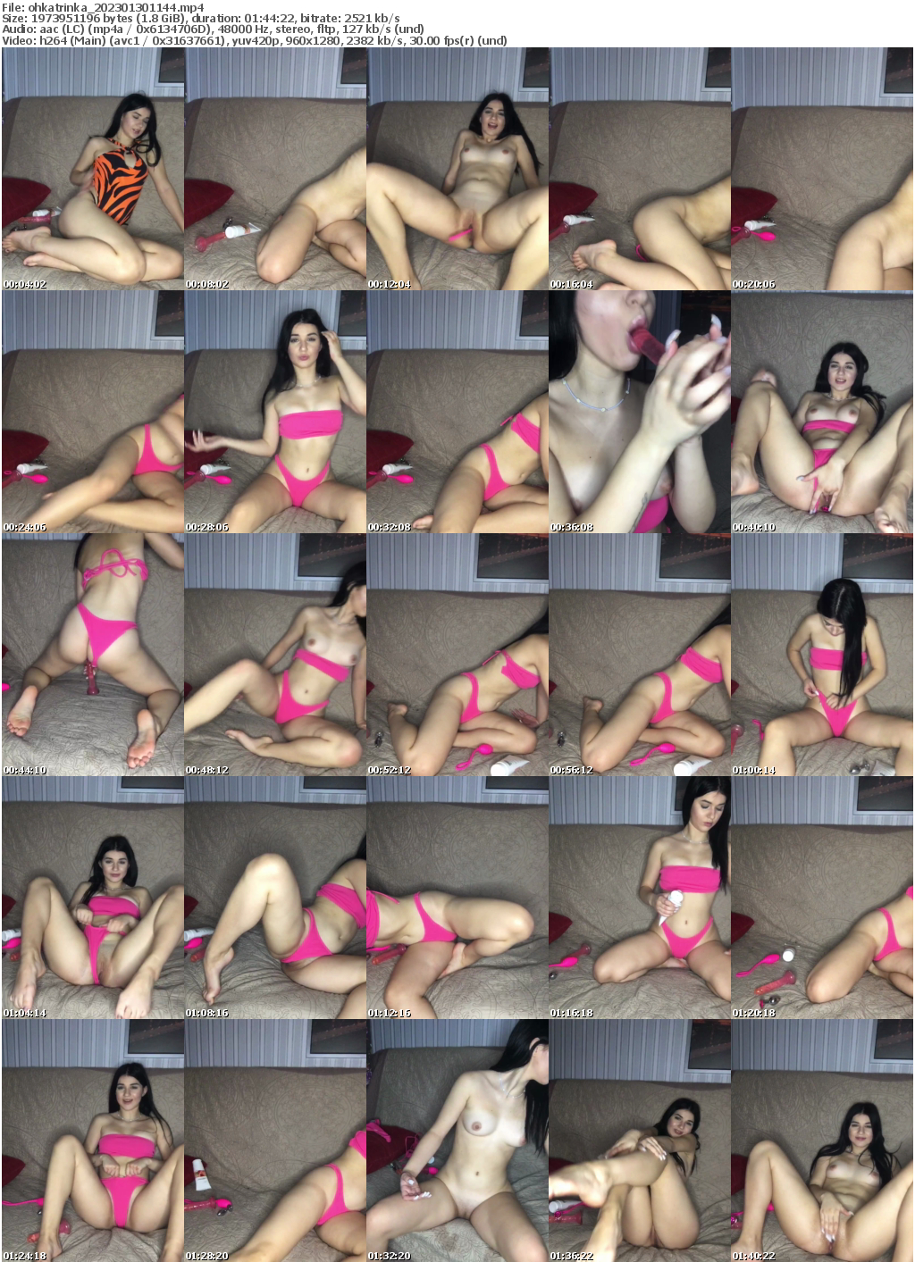 Preview thumb from ohkatrinka on 2023-01-30 @ bongacams