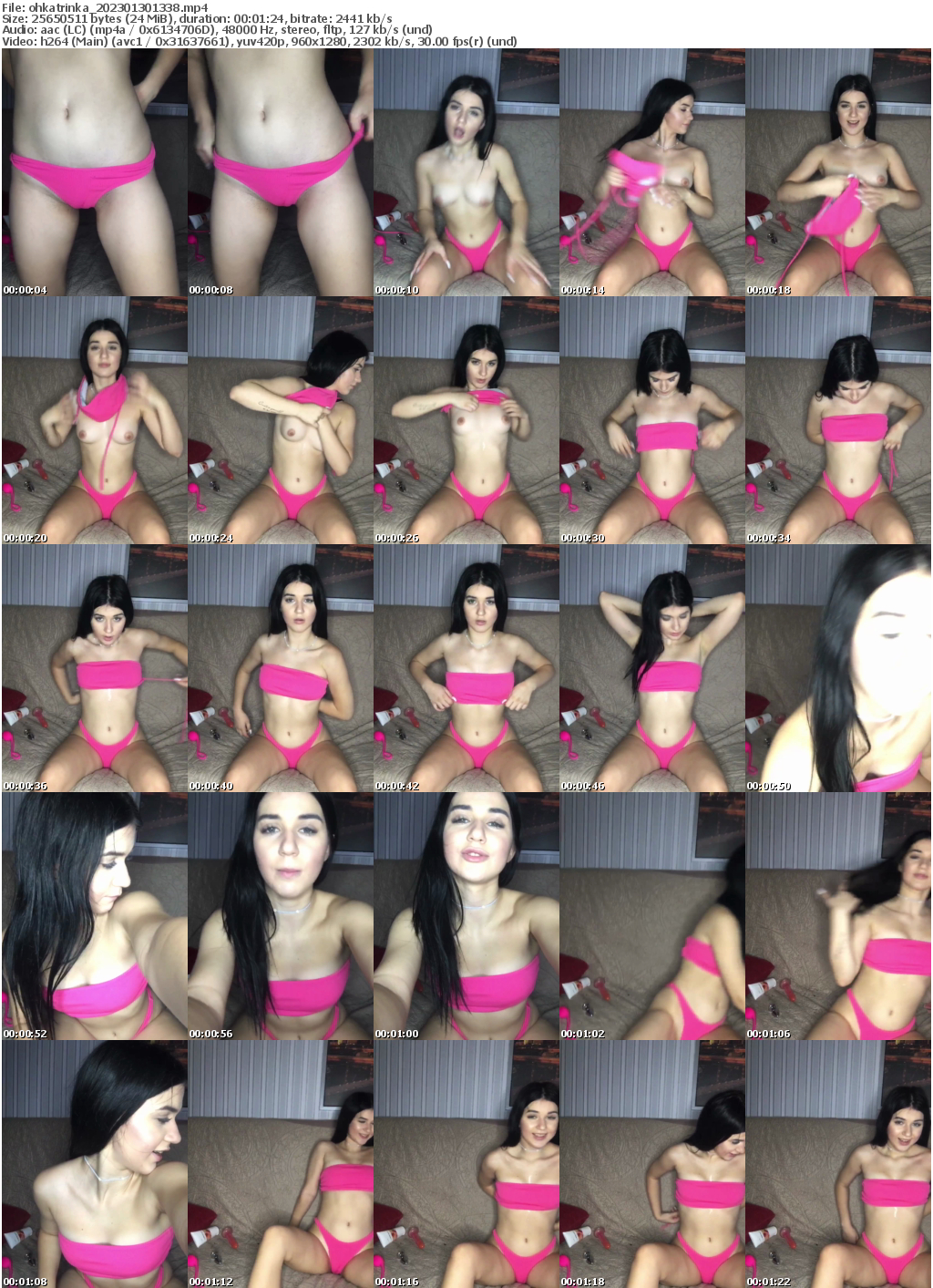 Preview thumb from ohkatrinka on 2023-01-30 @ bongacams