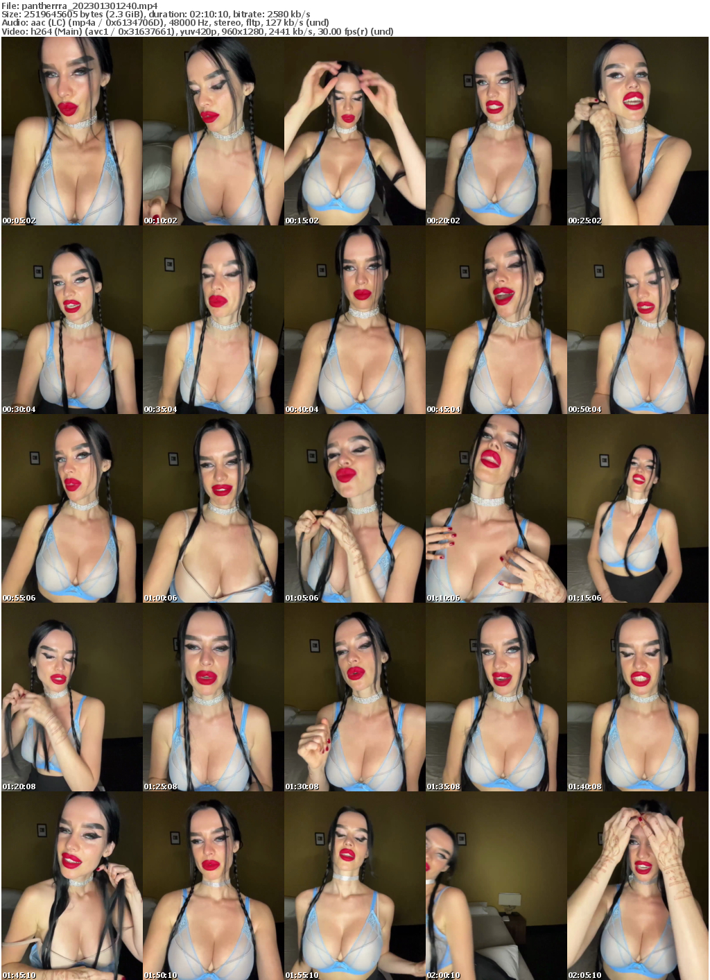 Preview thumb from pantherrra on 2023-01-30 @ bongacams