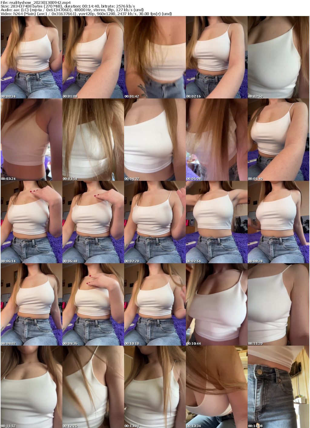 Preview thumb from realityshow on 2023-01-30 @ bongacams