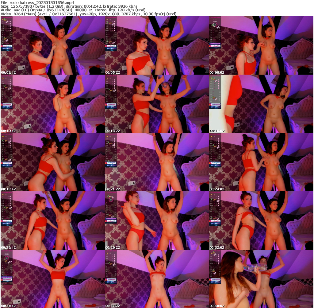 Preview thumb from rocksbabiess on 2023-01-30 @ bongacams