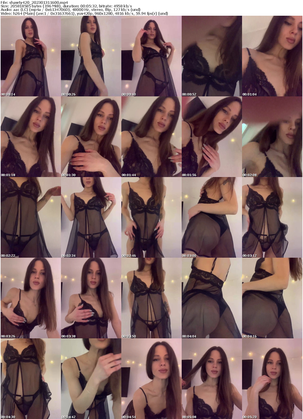 Preview thumb from shawty420 on 2023-01-31 @ bongacams