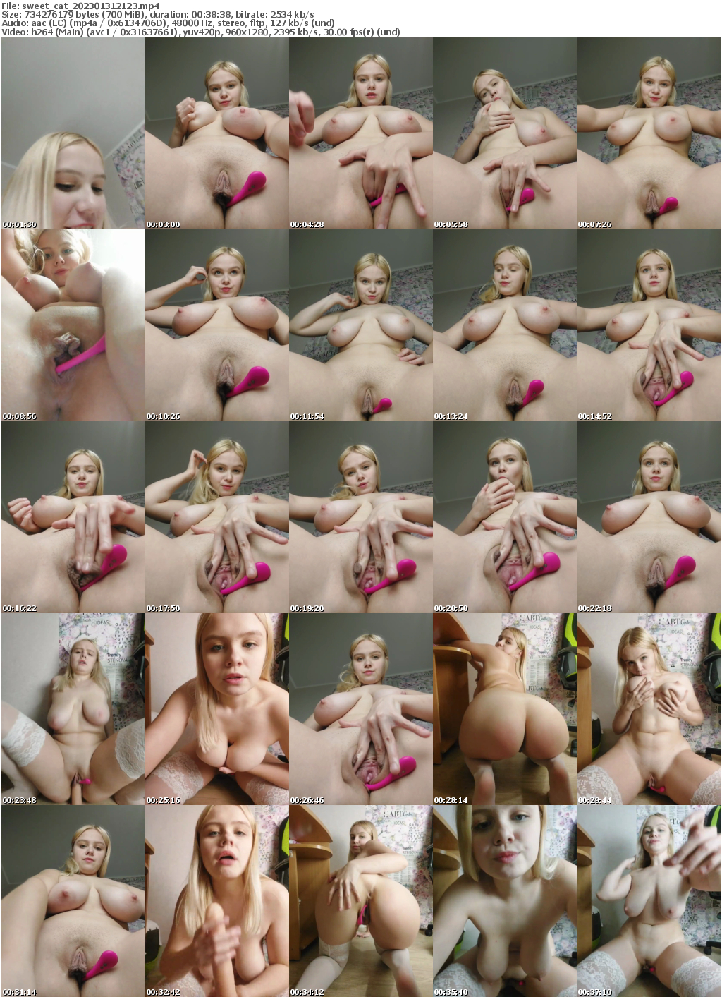 Preview thumb from sweet_cat on 2023-01-31 @ bongacams