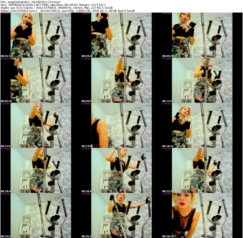 Preview thumb from angelochek042 on 2023-02-01 @ bongacams