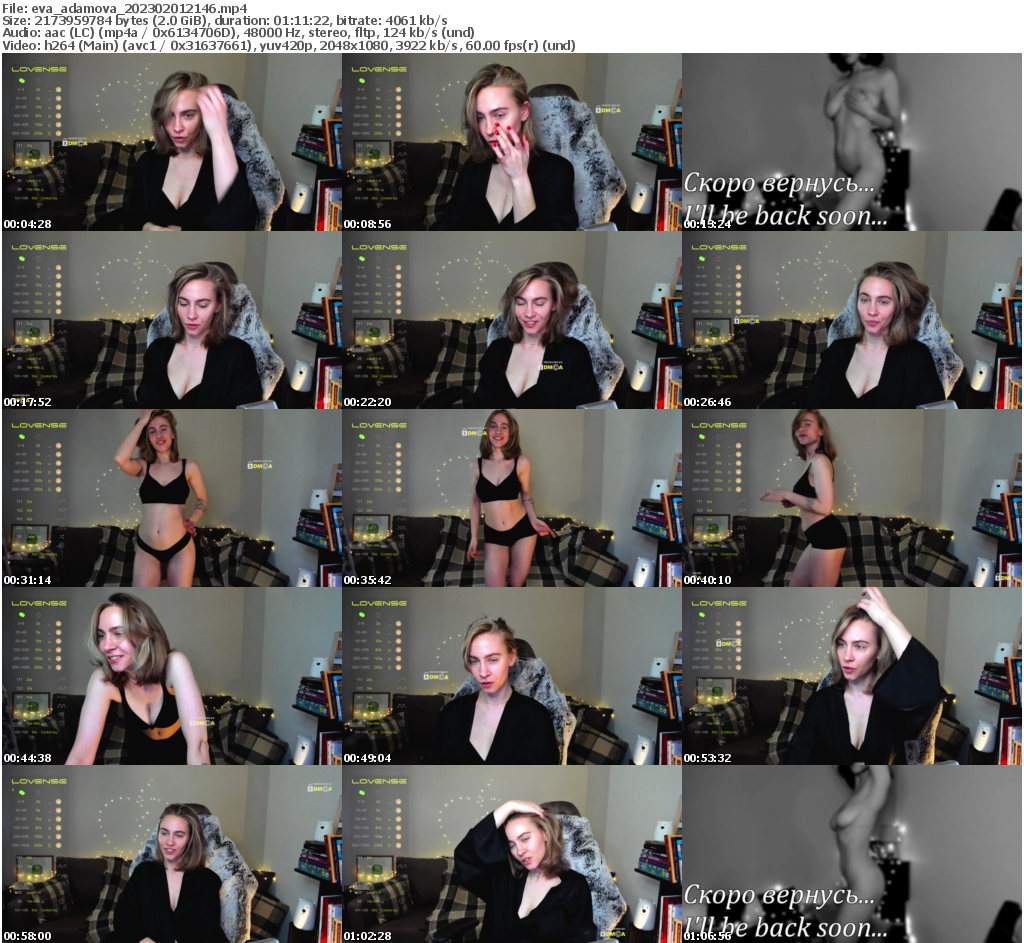 Preview thumb from eva_adamova on 2023-02-01 @ bongacams