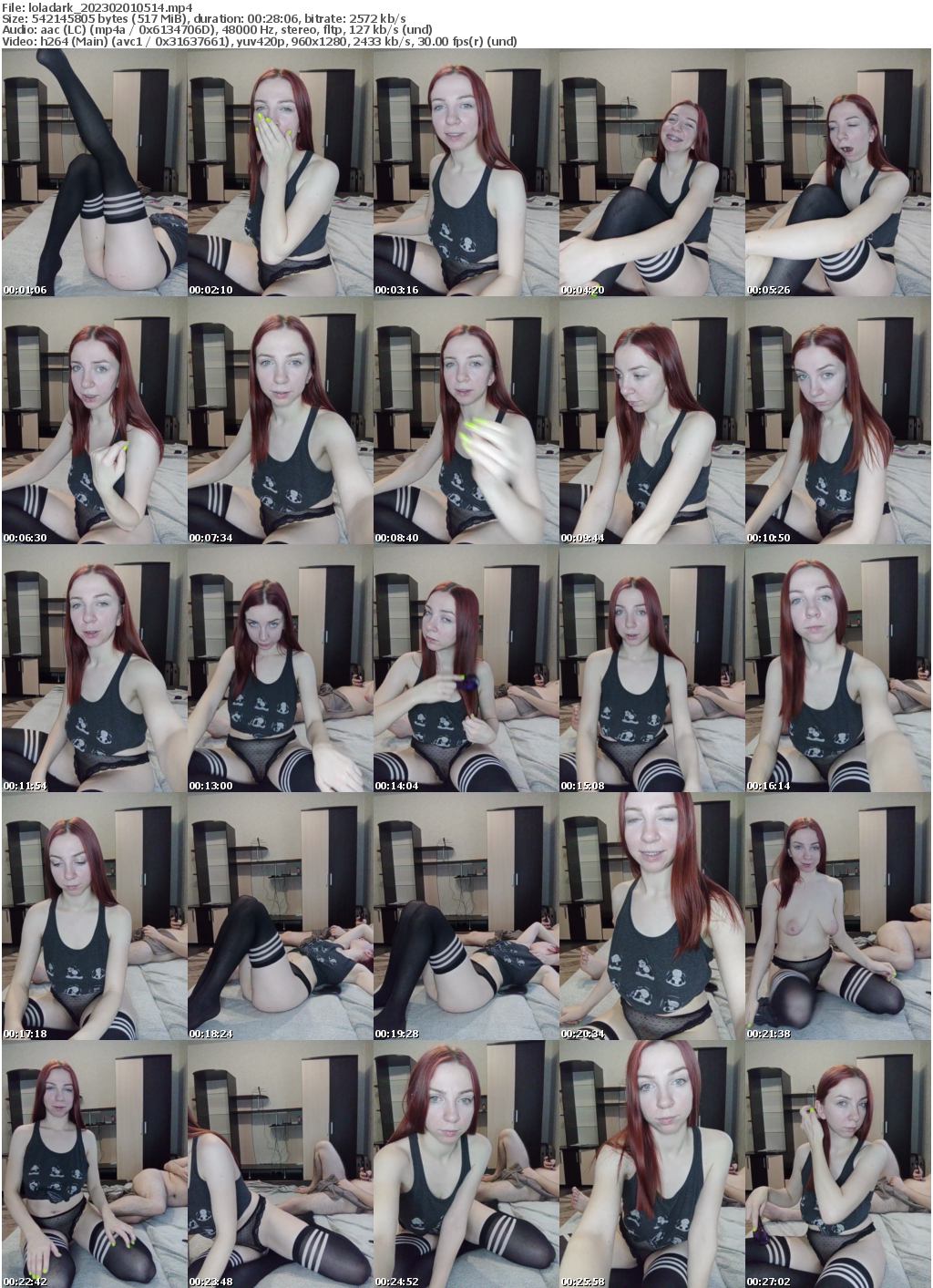 Preview thumb from loladark on 2023-02-01 @ bongacams