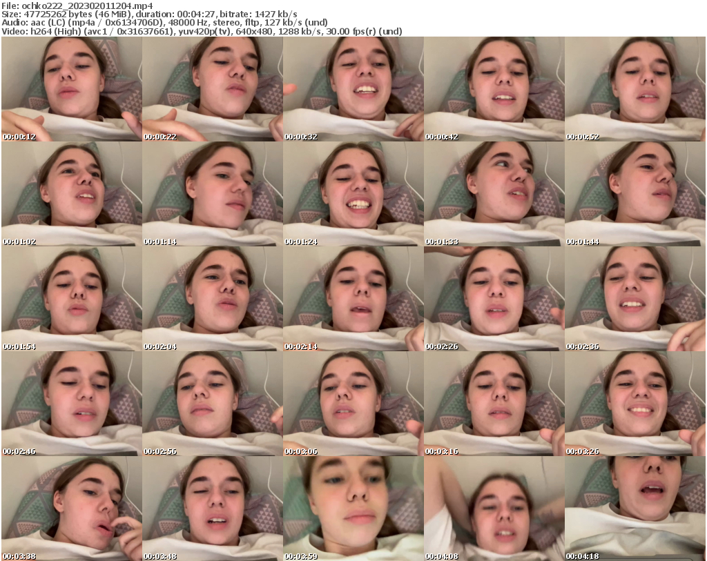 Preview thumb from ochko222 on 2023-02-01 @ bongacams