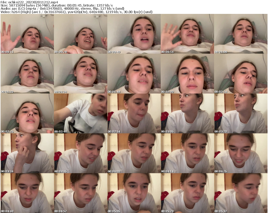 Preview thumb from ochko222 on 2023-02-01 @ bongacams