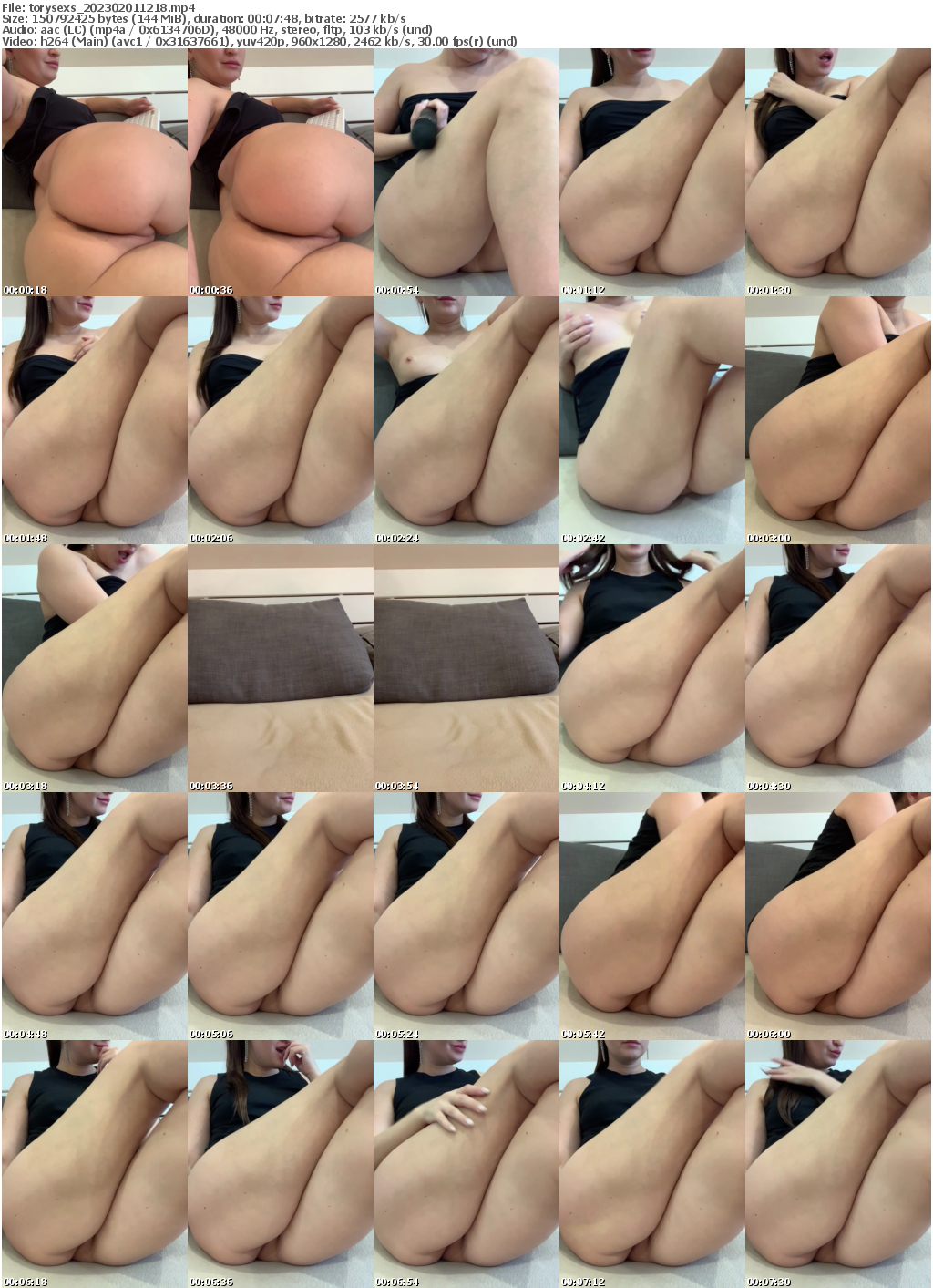 Preview thumb from torysexs on 2023-02-01 @ bongacams