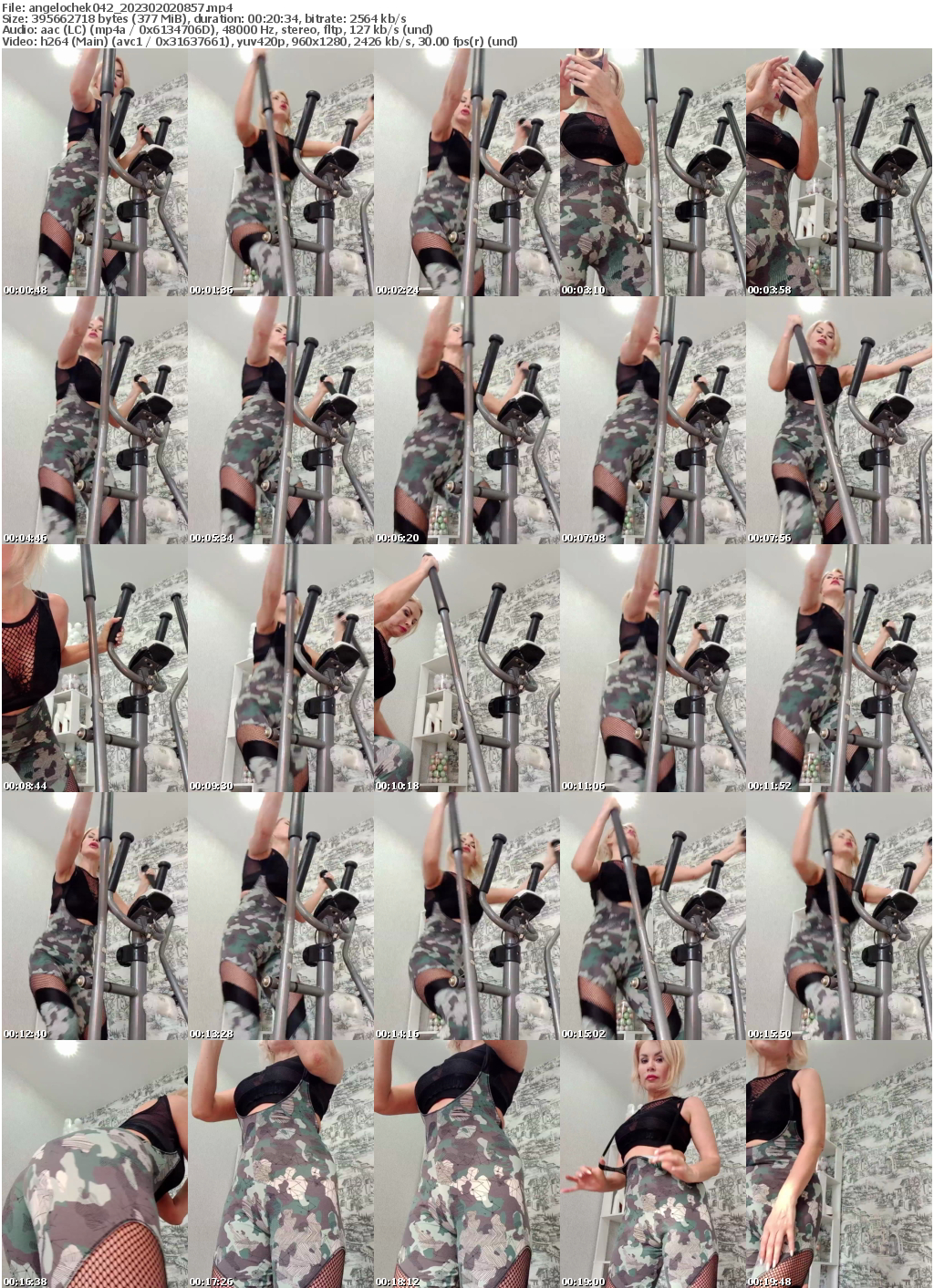 Preview thumb from angelochek042 on 2023-02-02 @ bongacams